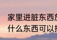 家里进脏东西放什么 家里进脏东西放什么东西可以挡住