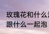 玫瑰花和什么泡水喝最好 玫瑰花可以跟什么一起泡